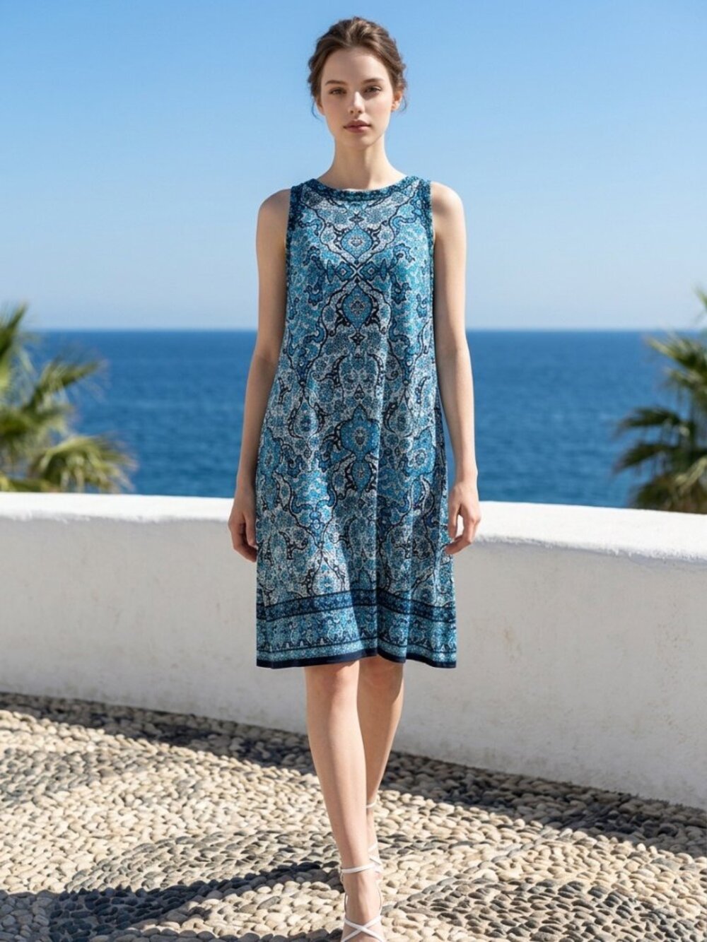 NWT Lilly Pulitzer Blaise Sun of a Bun Blue Dress Size S